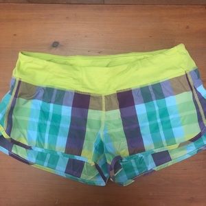 Lululemon Speed Shorts